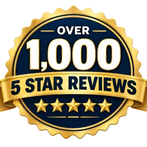 Over 1,000 five-star reviews