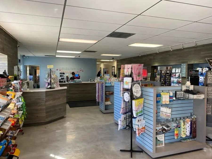 Gift Cards at Valencia Car Wash gift store